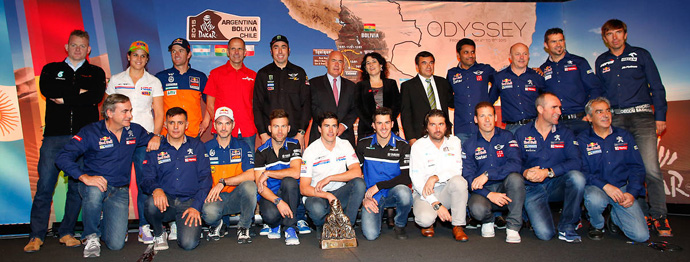 Chile participa en lanzamiento internacional del Rally Dakar 2015