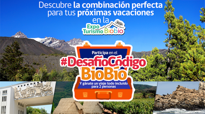 Participa por viajes todo incluido en la “Expo Turismo Biobío”