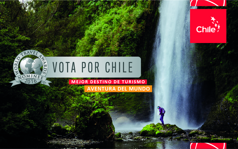 Apoya a Chile como mejor destino de turismo aventura del mundo