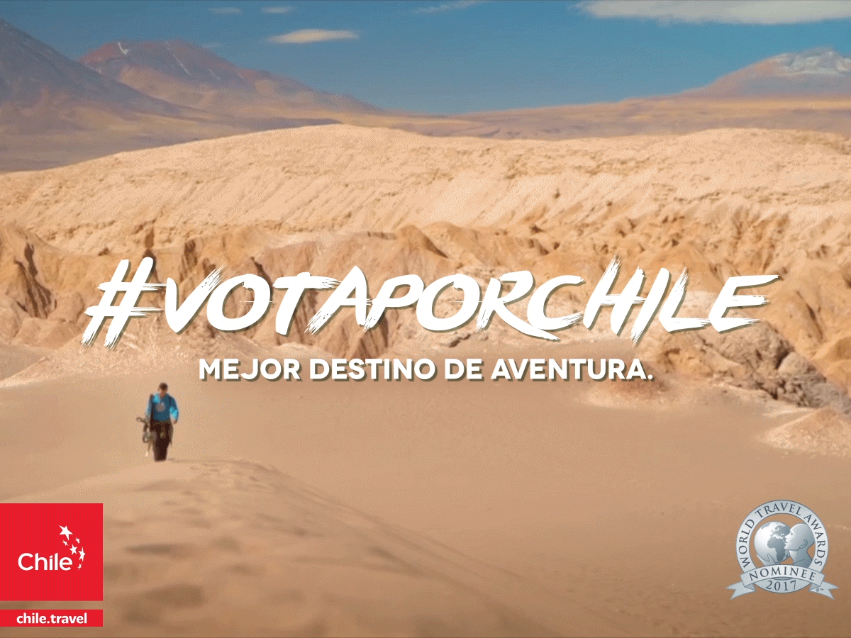 Chile nuevamente nominado como mejor destino turismo aventura de Sudamérica