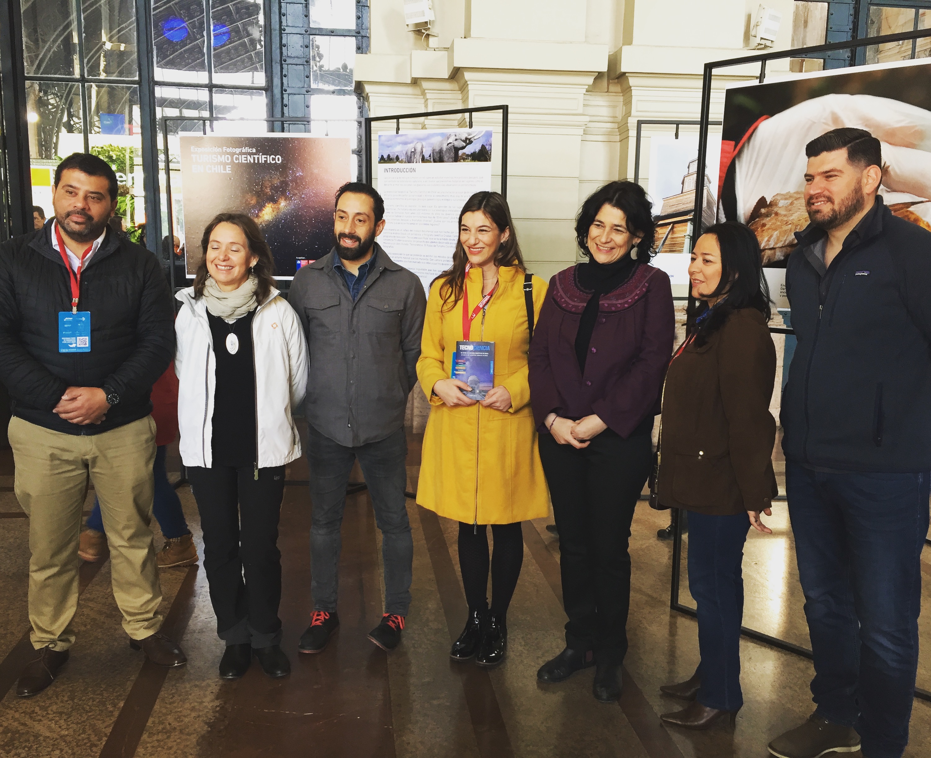 En el marco de feria VYVA 2017, se inauguró la primera exposición de turismo científico en Chile