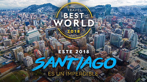 National Geographic Traveler destaca Santiago como destino imperdible 2018