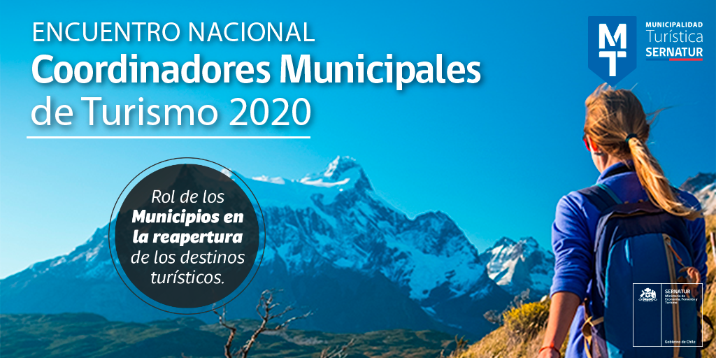 Sernatur invita a municipios a participar del Encuentro Nacional de Coordinadores Municipales de Turismo
