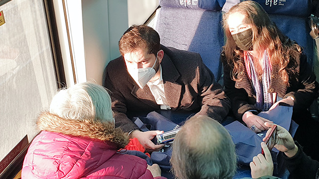 Presidente Gabriel Boric participa en lanzamiento de viajes en tren del programa Vacaciones Tercera Edad