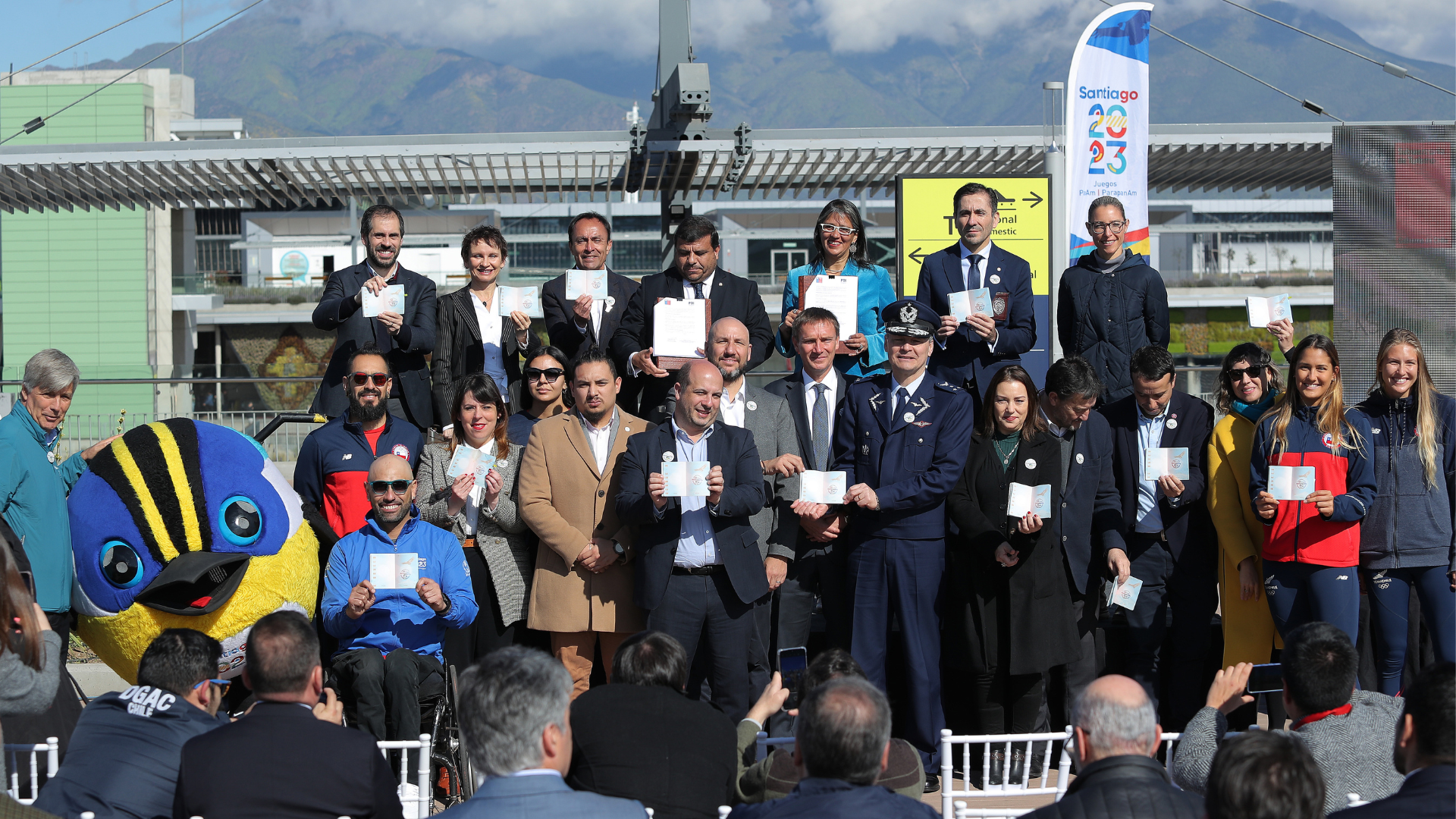 Gobierno lanza Timbre Pasaporte Santiago 2023 para recibir a deportistas y visitantes en el marco de los Juegos Panamericanos