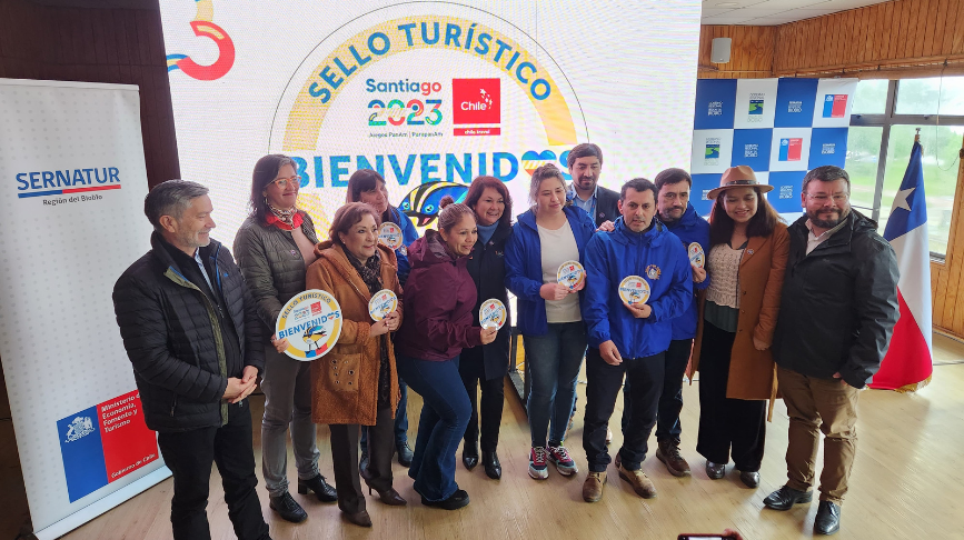 Hoteles, restaurantes y agencias de la región del Biobío recibieron el Sello Turístico Santiago 2023