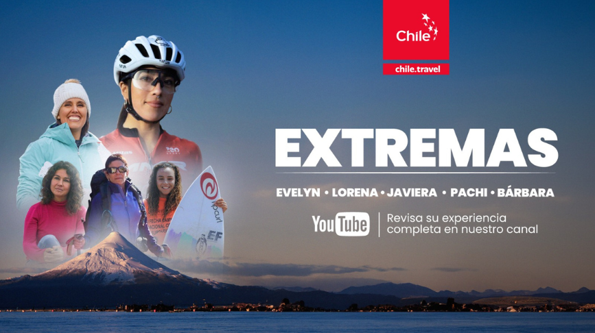 Extremas: la serie documental que muestra la naturaleza de Chile a través de los ojos de deportistas nacionales